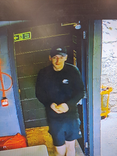 Glassford Street CCTV image - suspect 1