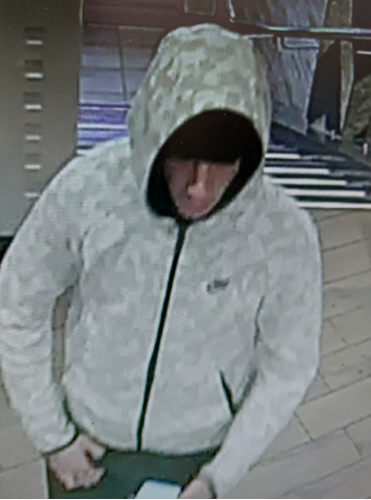 CCTV image of male described